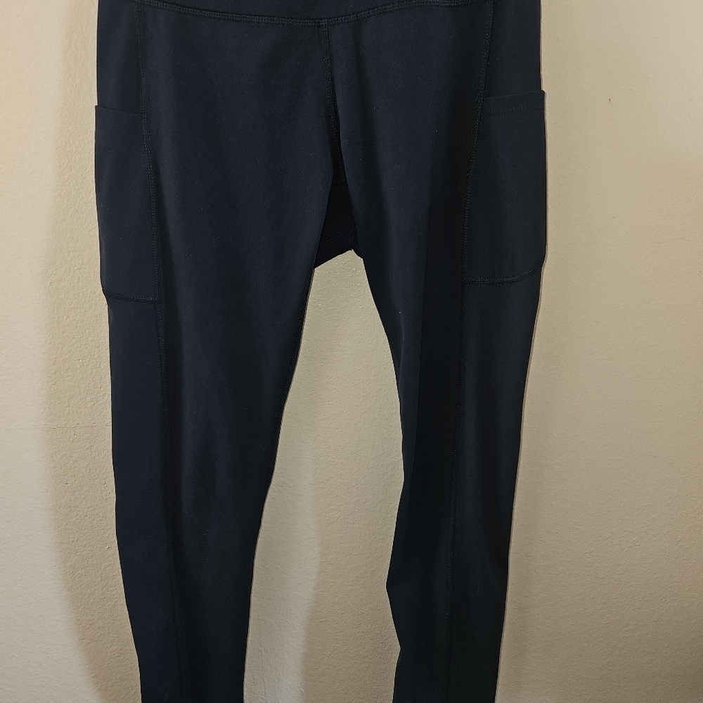 Iuga Womans Blue Yoga Pants  Size M - Picture 3 of 11